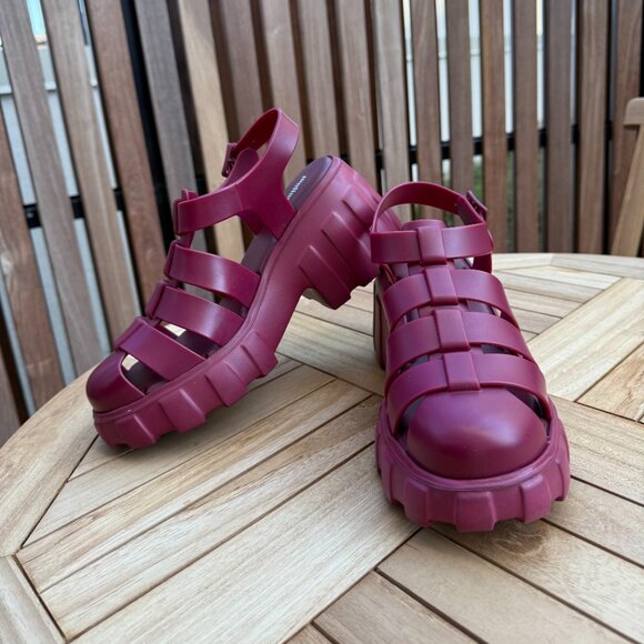 Melissa Megan Platform Size 9 - Picture 1 of 5